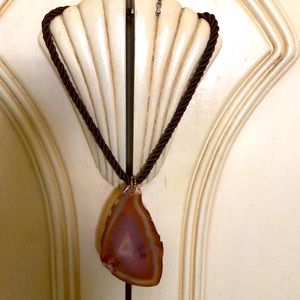 Agate necklace